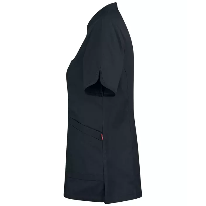 Smila Workwear Aila short sleeved women's shirt, Black, large image number 3