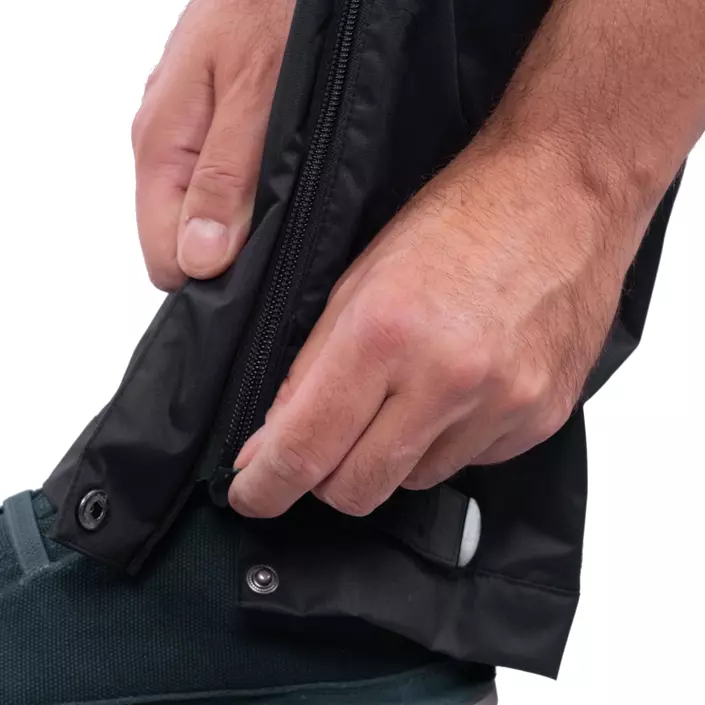 Pitch Stone Active-Pro regnbukser, Black, large image number 9