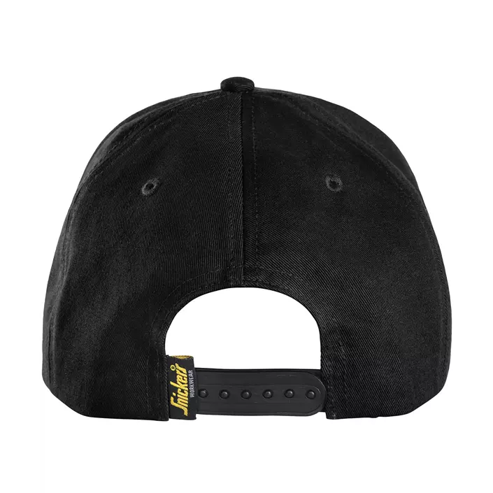 Snickers AllroundWork cap, Black/Charcoal, Black/Charcoal, large image number 1