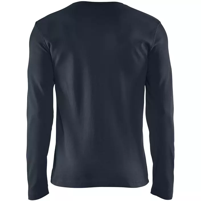 Blåkläder langermet T-skjorte, Mørk Marine, large image number 1