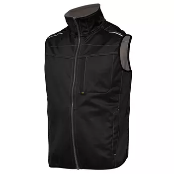 Workzone Tech Zone Softshell vest, Black