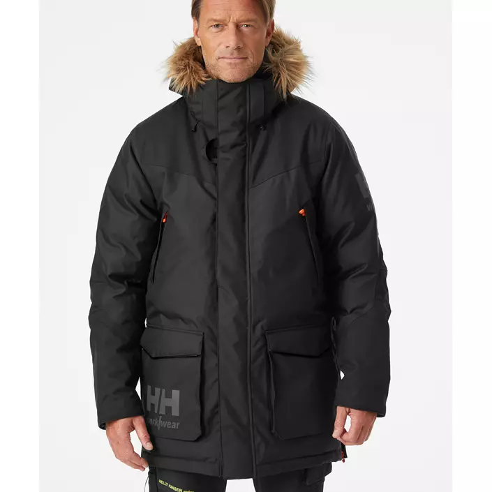Helly Hansen Bifrost vinter parkajakke, Sort, large image number 1