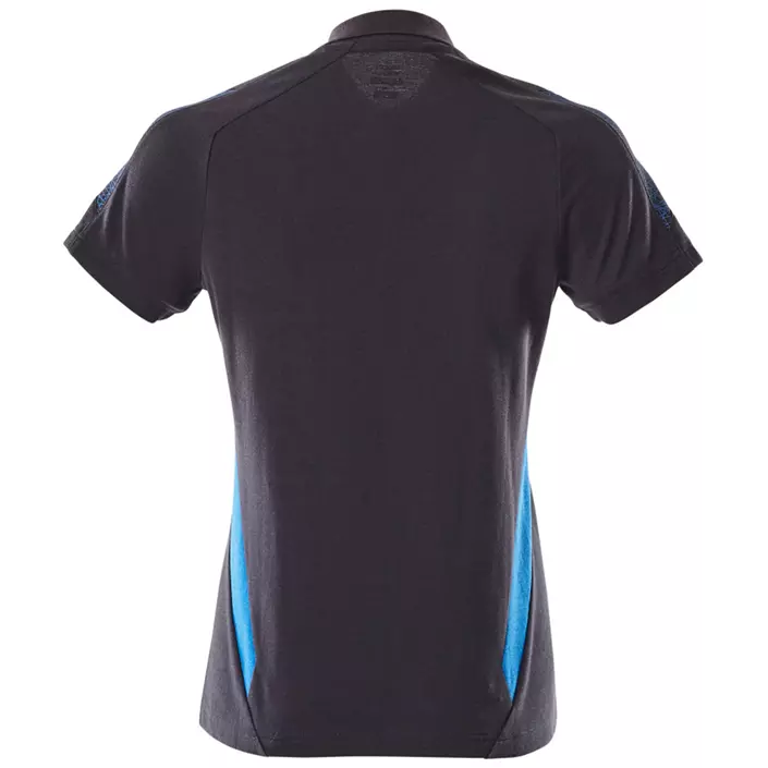 Mascot Accelerate women's polo shirt, Dark Marine/Azure, large image number 1