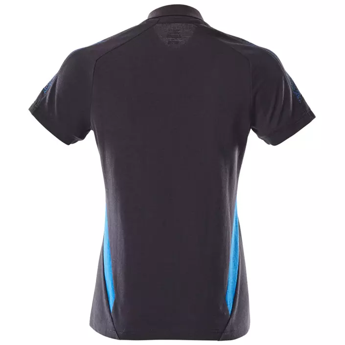 Mascot Accelerate women's polo shirt, Dark Marine/Azure, large image number 1