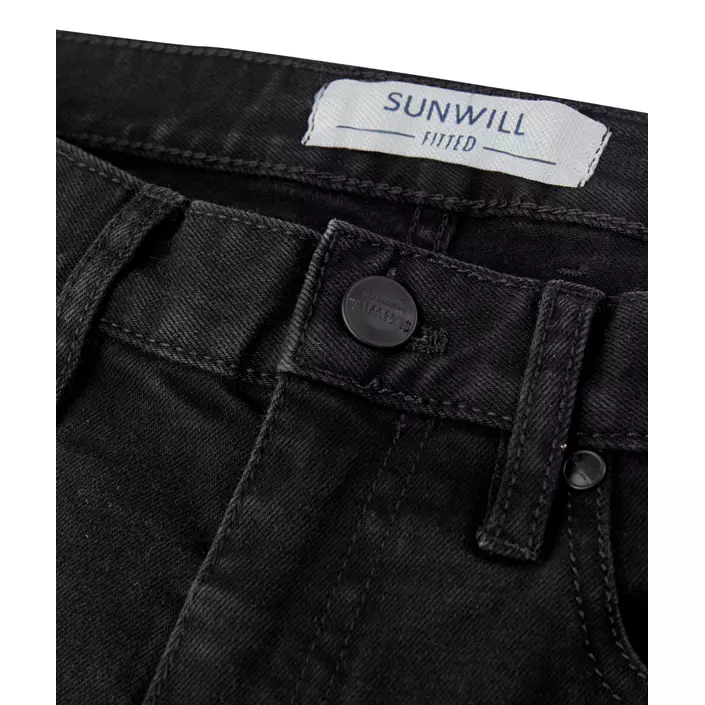 Sunwill Super Stretch Fitted women's jeans, Black, large image number 2