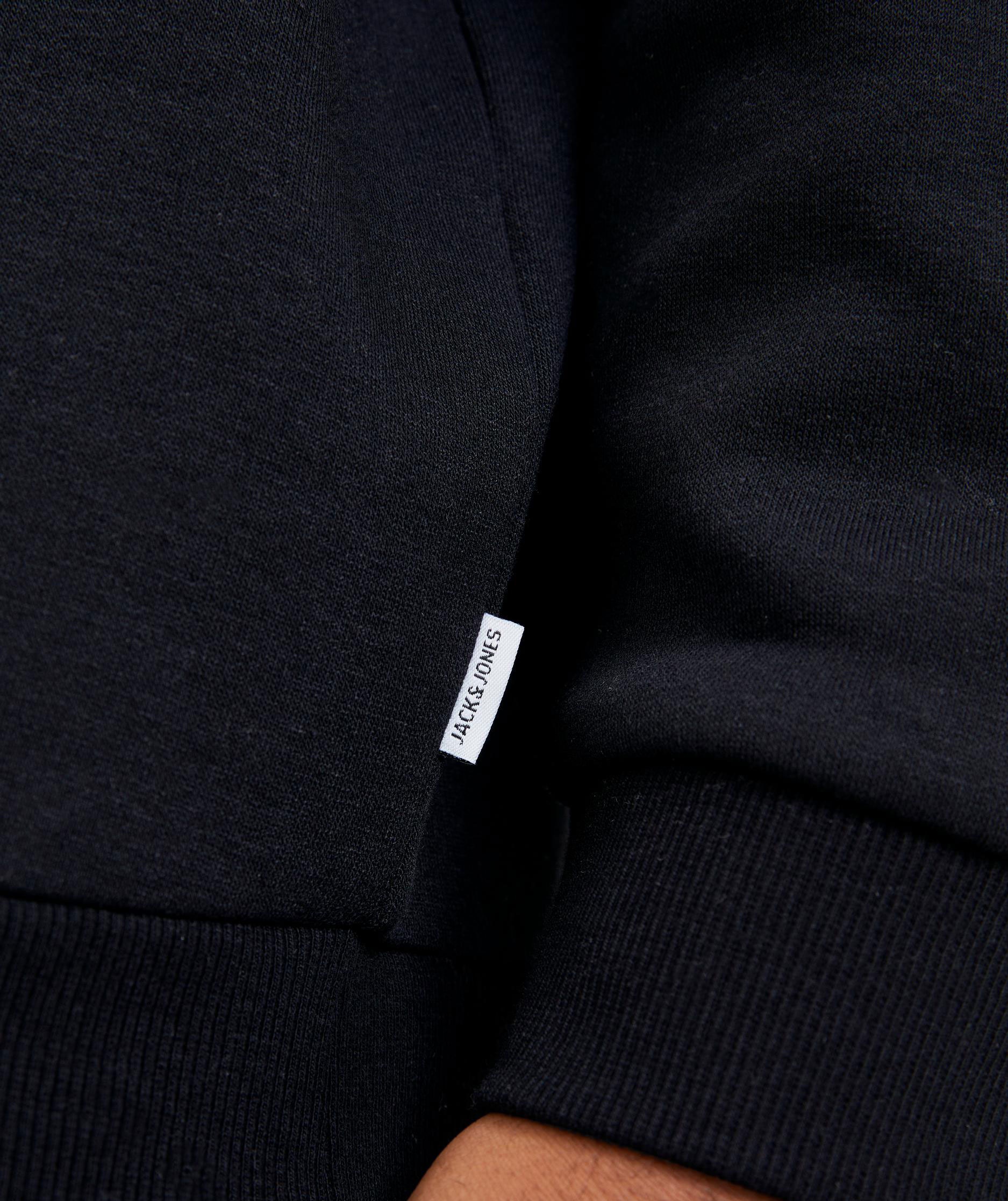 Jack & Jones Plus JJEBRADLEY Sweatshirt, Black, large image number 3