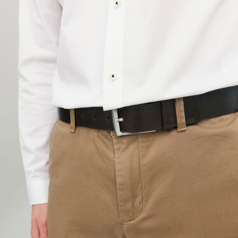 Jack & Jones JACSTOCKHOLM l&auml;derb&auml;lte, Black coffee