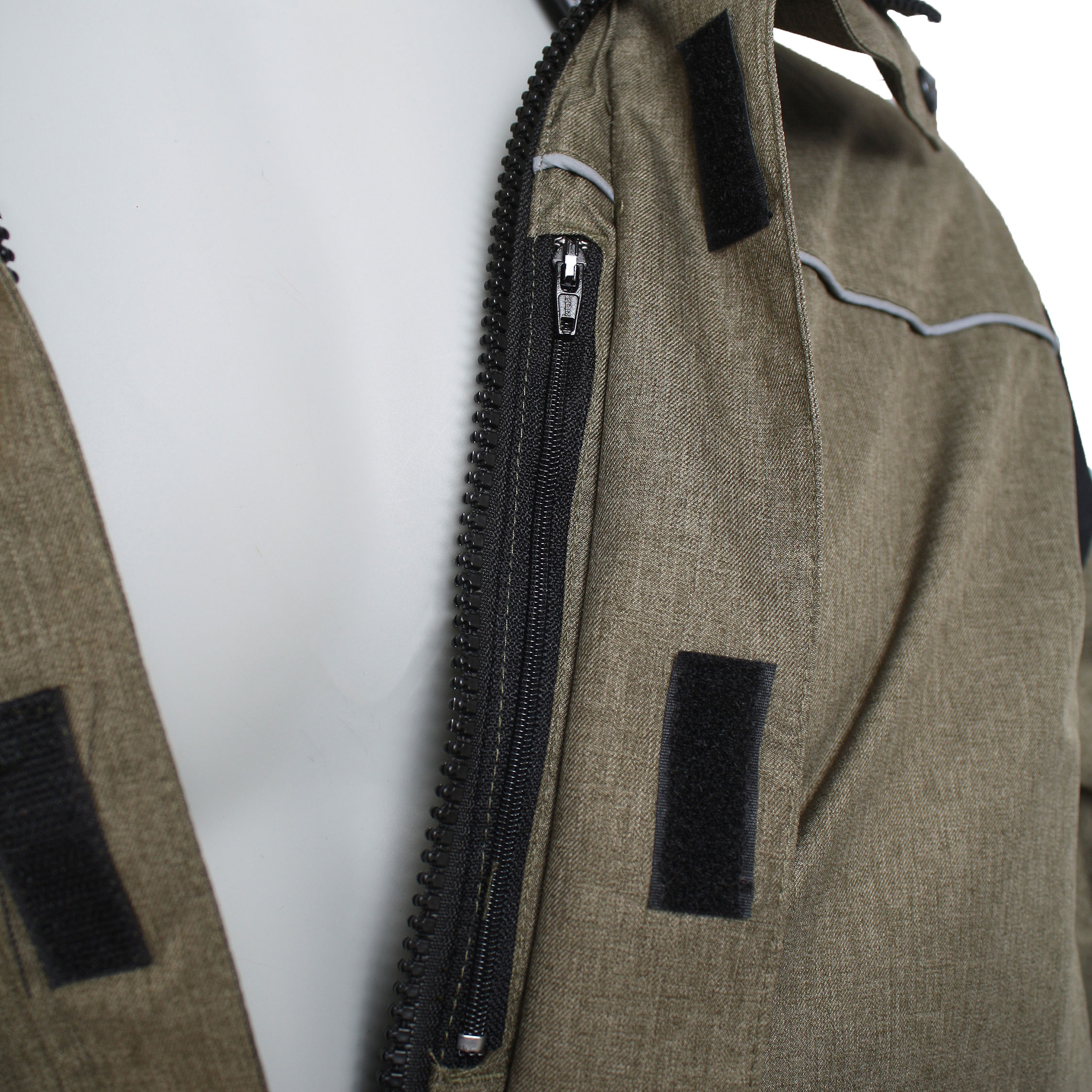 Lyngs&oslash;e winter coverall, Olive Green/Black, large image number 4