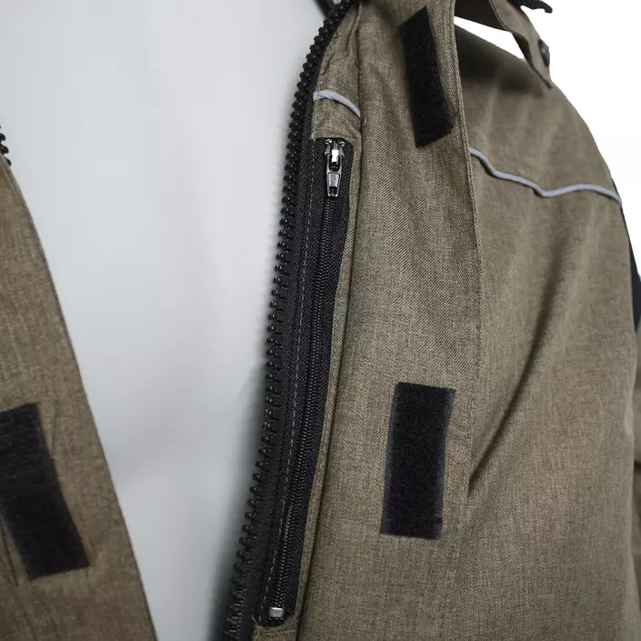 Lyngsøe vinteroverall, Olivgrön/Svart, large image number 4