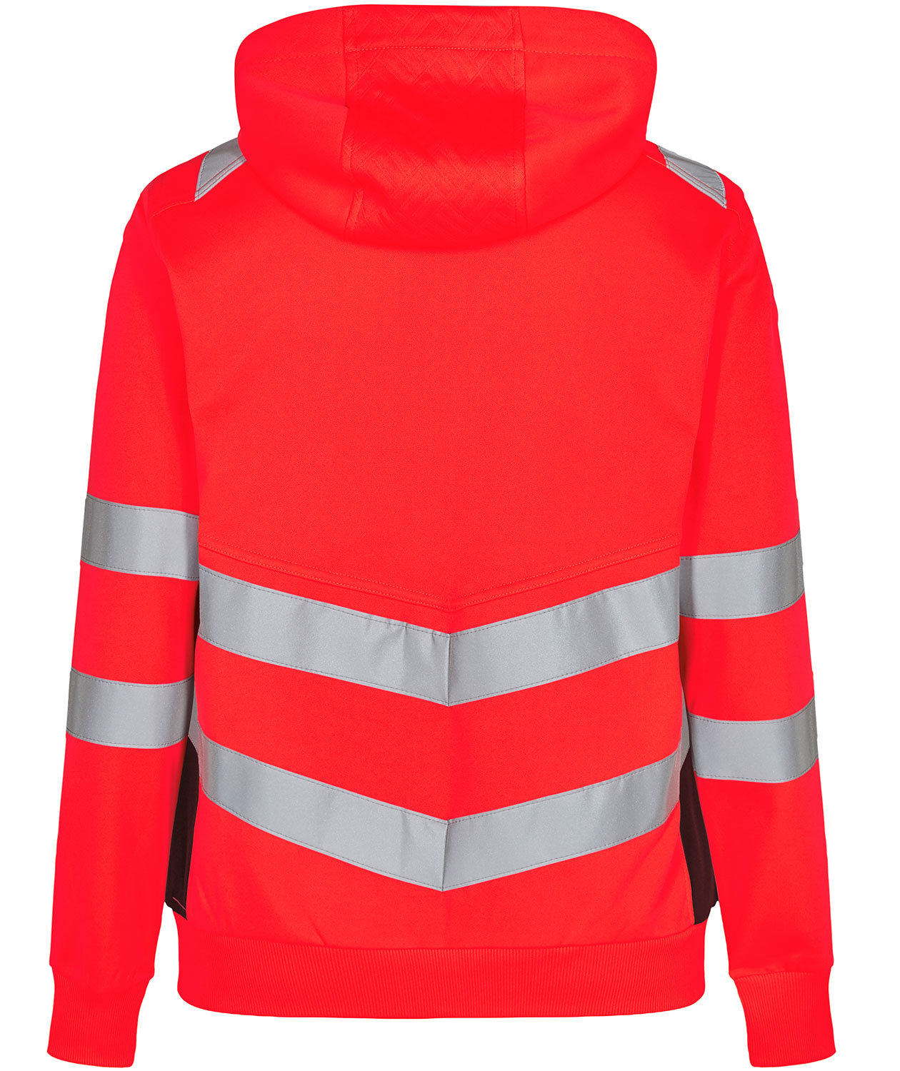 Engel Safety dame h&aelig;ttetr&oslash;je, Hi-vis&nbsp;R&oslash;d/Sort