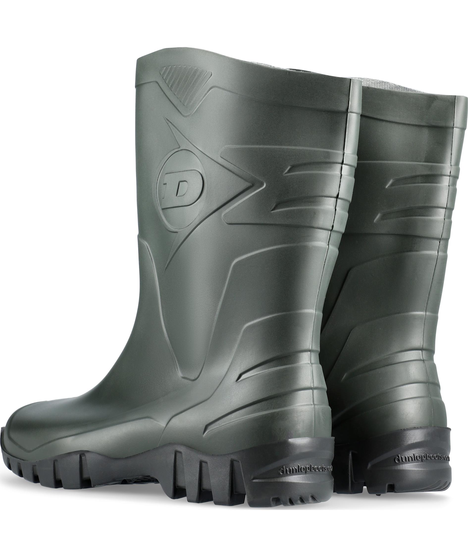 Dunlop Dee rubber boots, Green, large image number 4