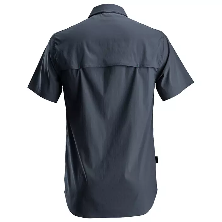 Snickers LiteWork kortärmad skjorta 8520, Navy, large image number 1