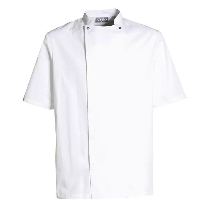 Nybo Workwear Take Away kortærmet kokkejakke, Hvid, large image number 0