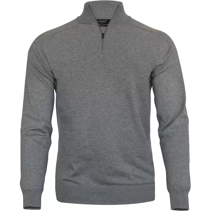 Nimbus Brighton stickad tröja, Grey melange, large image number 0