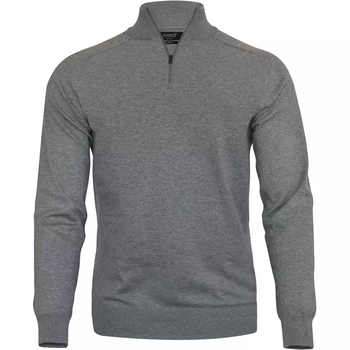 Nimbus Brighton stickad tröja, Grey melange, large image number 0