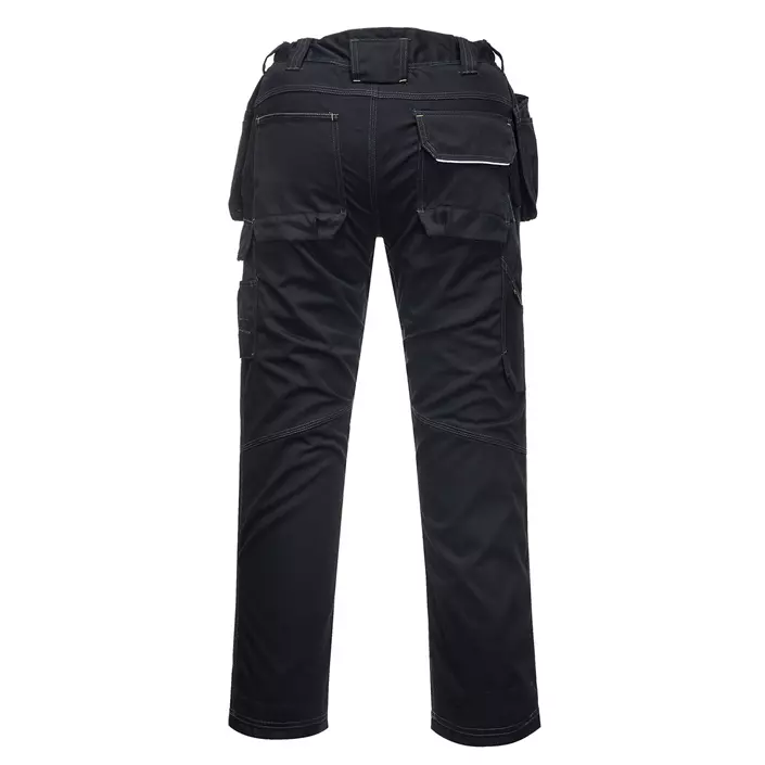 Portwest PW3 craftsmens trousers, Black, large image number 1