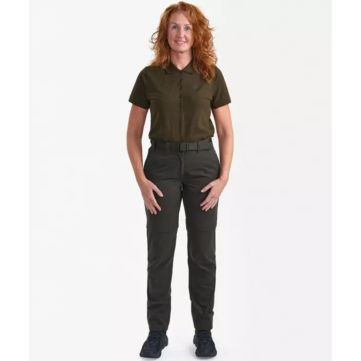 Deerhunter Slogen women's zip-off trousers, Timber, large image number 1