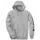 Carhartt Midweight hoodie, Heather grey/black, Heather grey/black, swatch