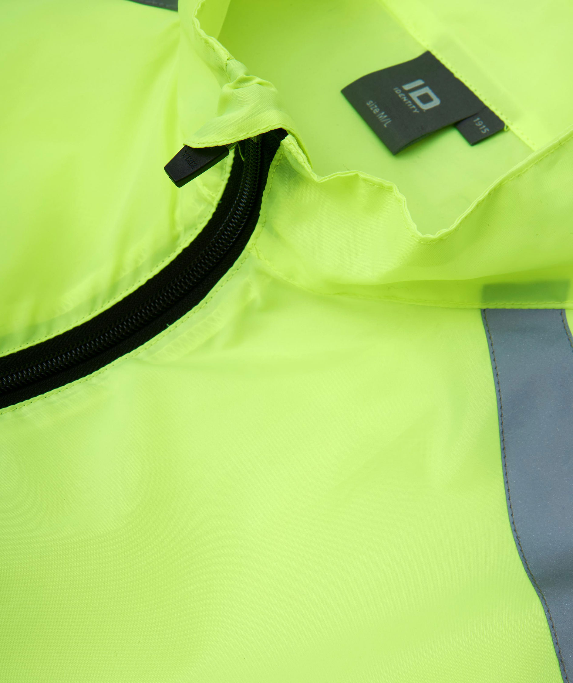 ID running vest with reflective details, Hi-Vis Yellow, large image number 3