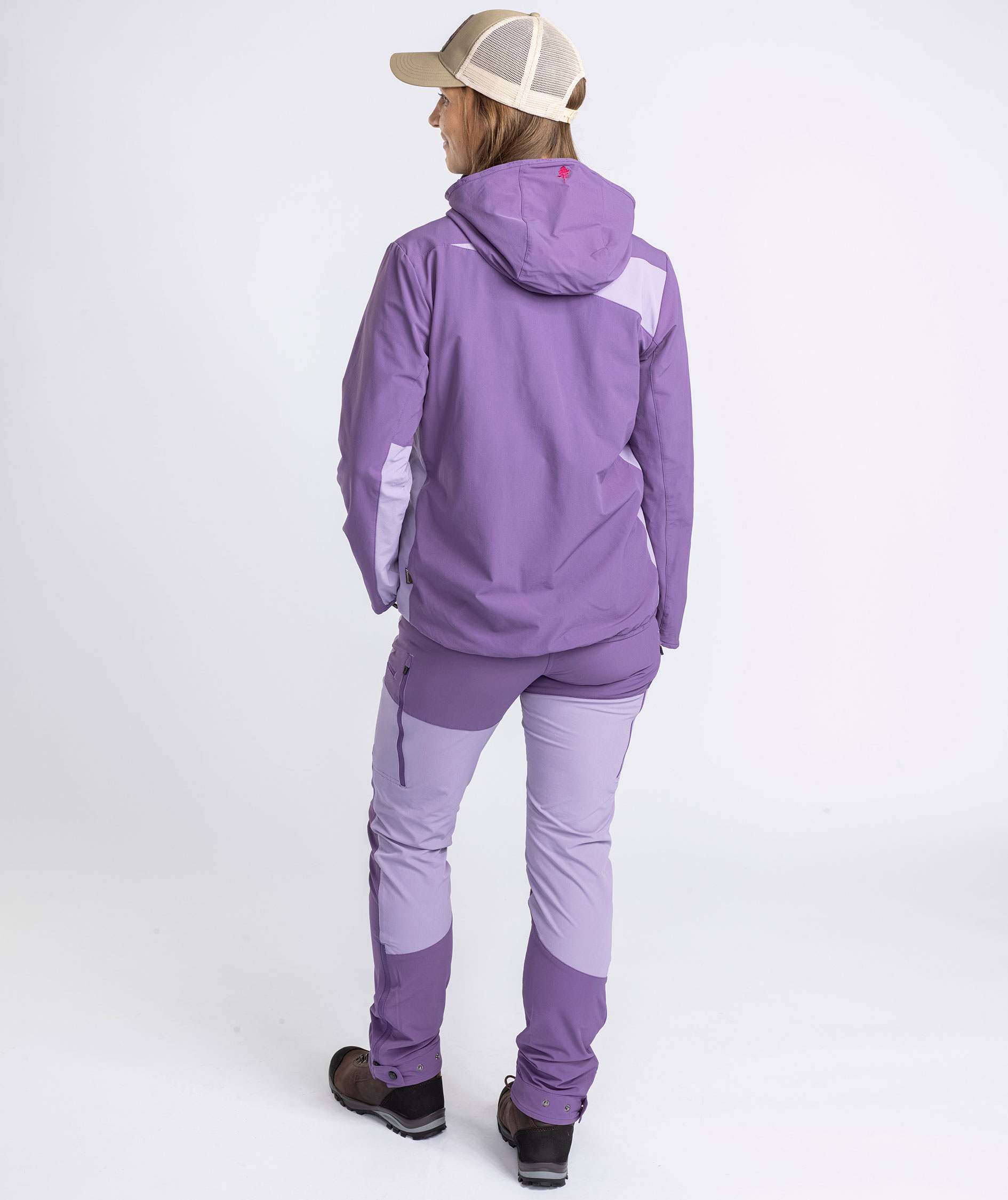 Pinewood Abisko Light damejakke, Light Lilac/Lilac, large image number 11