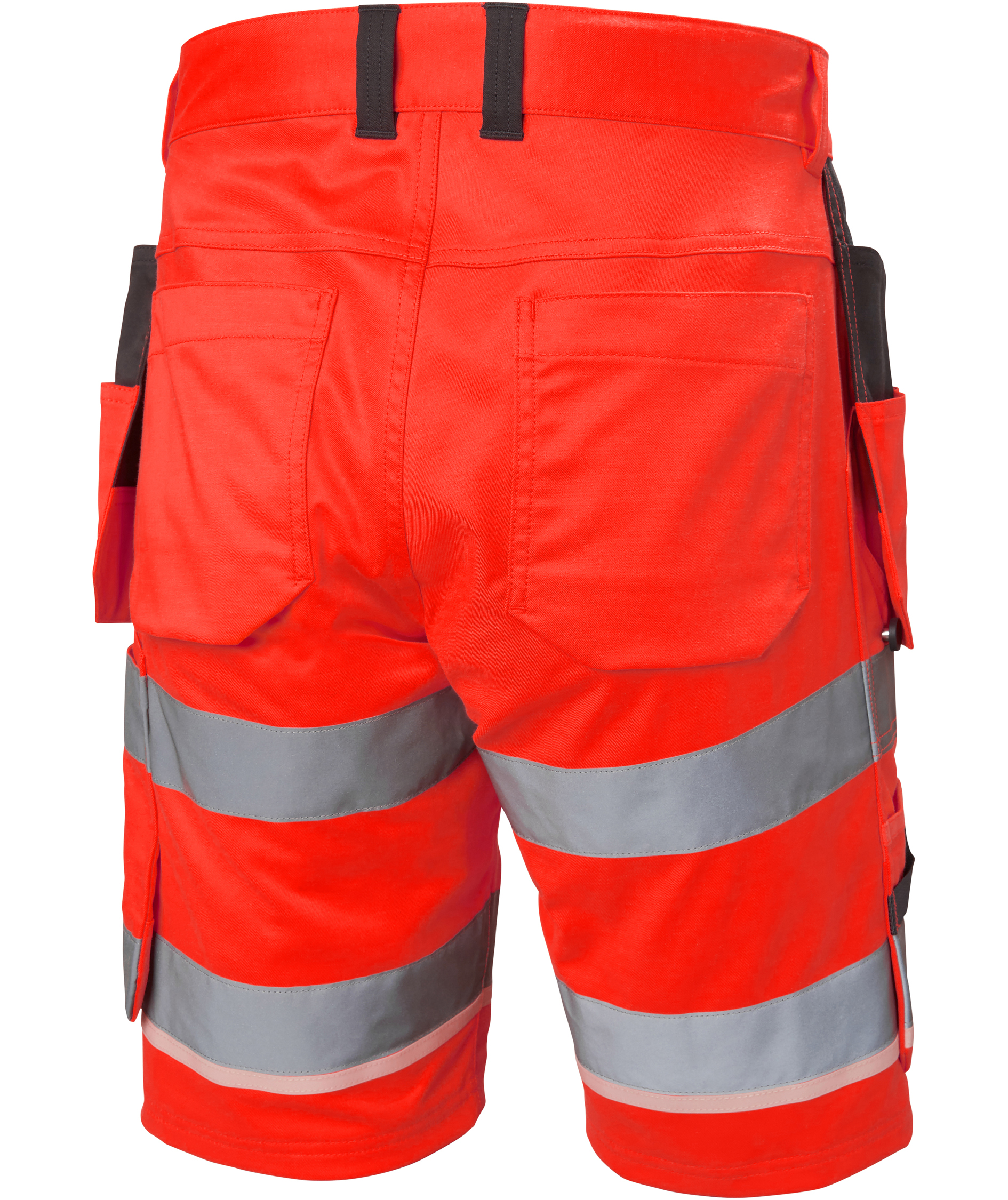Helly Hansen UC-ME craftsman shorts, Hi-Vis Red/Ebony, large image number 2