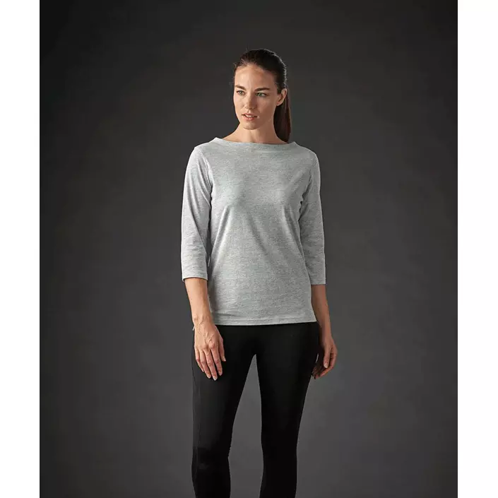 Stormtech Torcello 3/4-sleeved women's T-shirt, Ash Grey, large image number 1