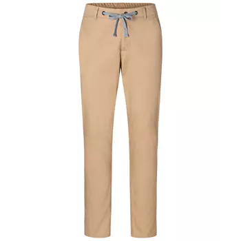 Karlowsky chino trousers with stretch, Sahara