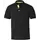 South West Weston polo shirt, Black/Yellow, Black/Yellow, swatch