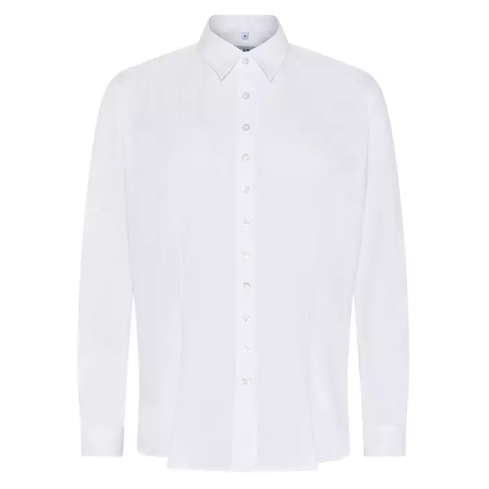 Angli Curve Business Blend  dameskjorte, Hvid, large image number 0
