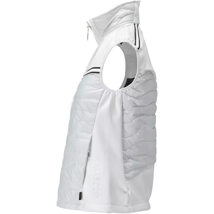 Mascot Customized dame vattert vest, Hvit, large image number 4