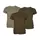 Pinewood 3-pak dame T-shirt, Green/Hunting Brown/Khaki, Green/Hunting Brown/Khaki, swatch