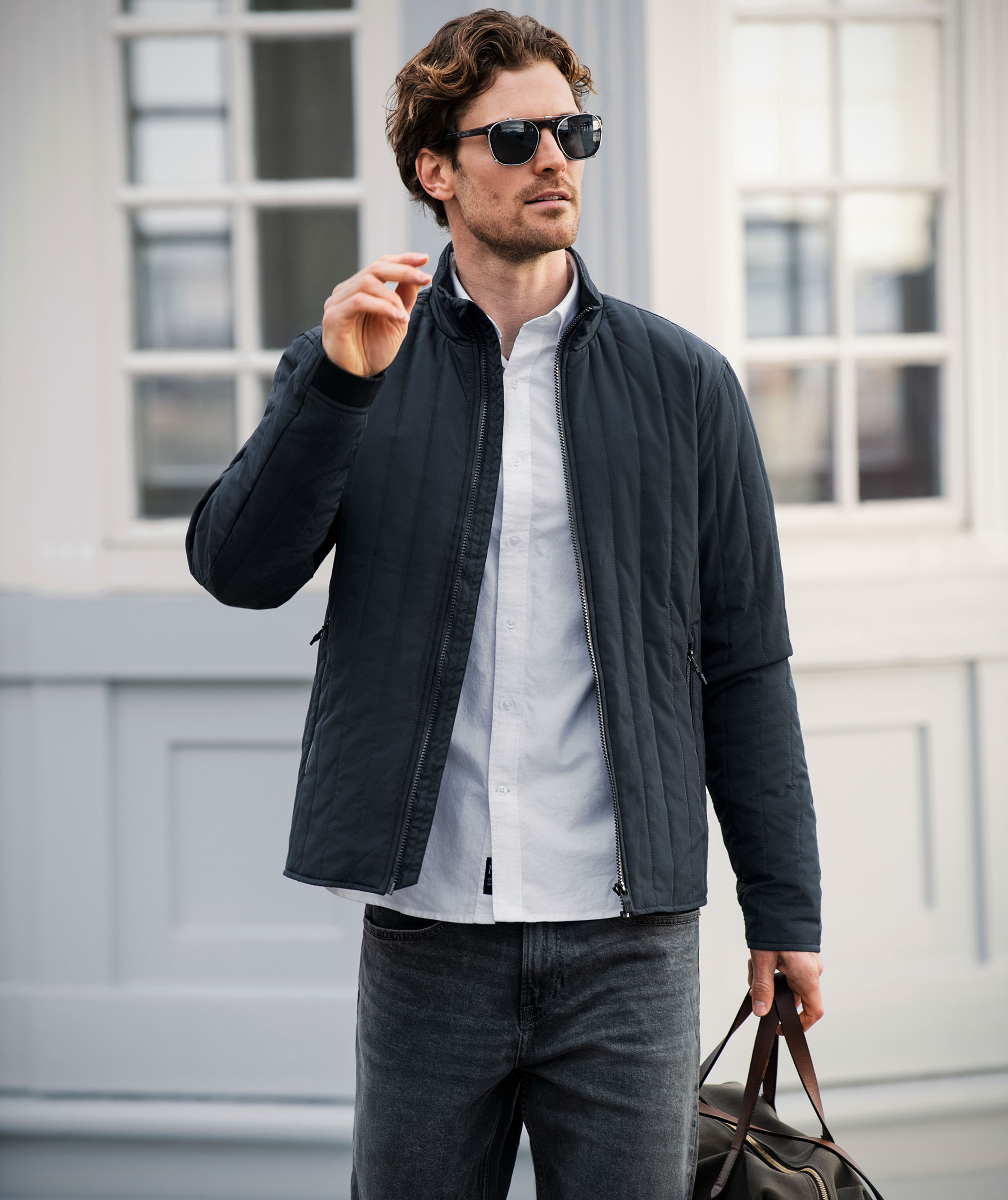 Nimbus Lindenwood quilted jacket, Navy, large image number 1