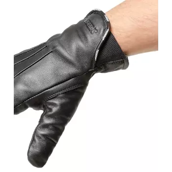 Tegera 8151 winter leather gloves, Black