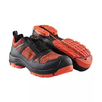 Blåkläder Gecko safety shoes S3, Orange/Black