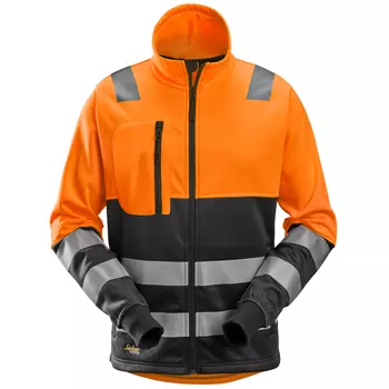 Snickers AllroundWork fleece jacket 8035, Hi-Vis Orange/Black