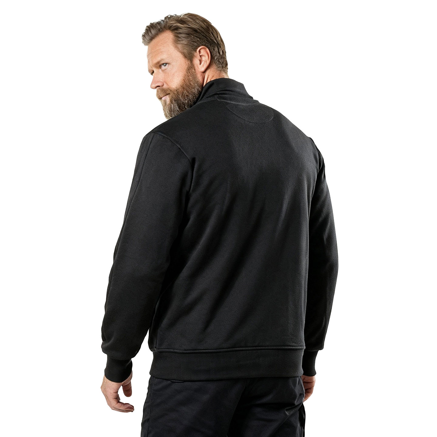 L.Brador cardigan 654PB, Black, large image number 3