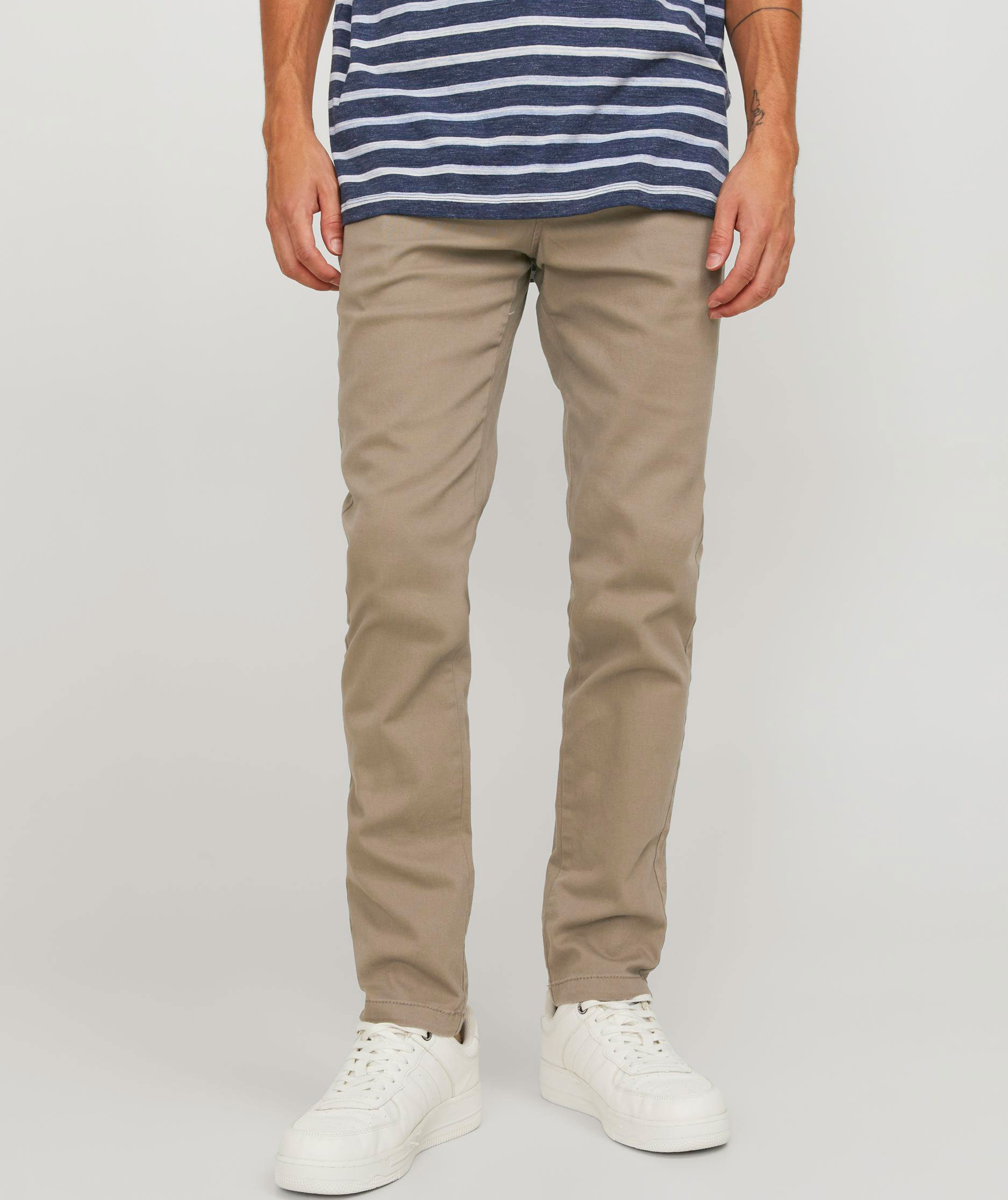 Jack & Jones JPSTMARCO JJDAVE 2-Pak Chinohose, Beige/Navy Blazer, Beige/Navy Blazer, large image number 5