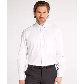 Eterna Cover Twill Comfort fit shirt with ultra long sleeves 72 cm, White