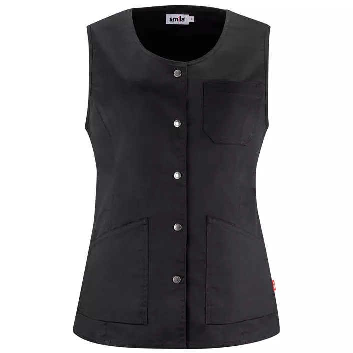 Smila Workwear Bea dame vest, Sort, large image number 0