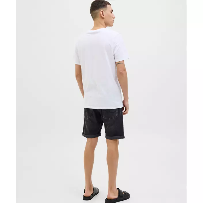 Jack & Jones JJIRICK JJORIGINAL AM360 shorts, Black Denim, large image number 3