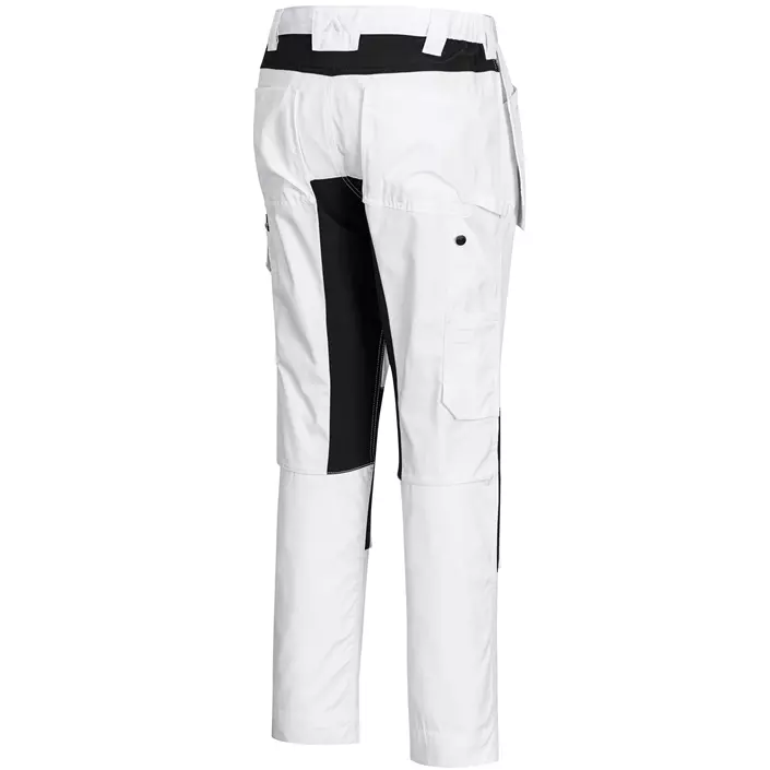 Portwest WX2 Eco craftsman trousers, White, large image number 2