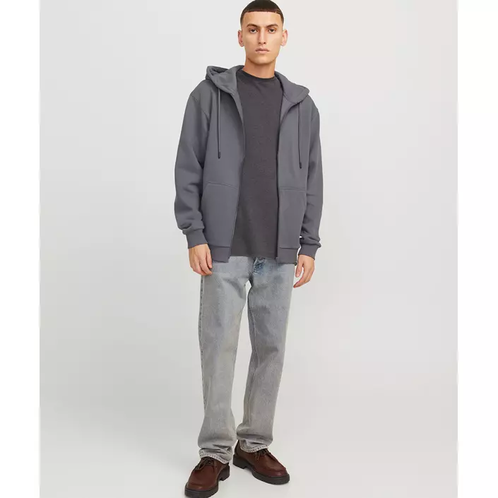 Jack & Jones JJEBRADLEY hættetrøje med lynlås, Castlerock, large image number 1