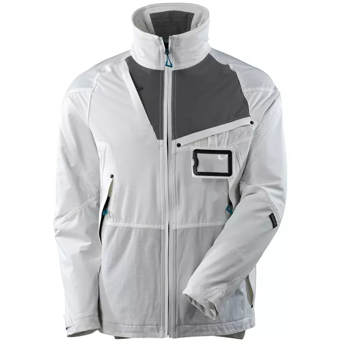 Mascot Advanced stretch jacket, White/Dark Antracit, large image number 0