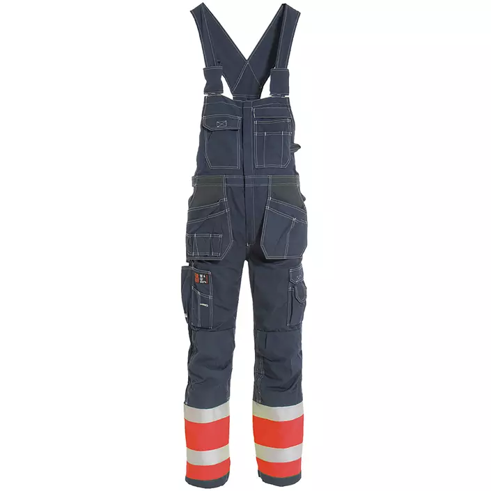 Tranemo Aramid håndværkeroveralls, Marine/Hi-Vis Rød, large image number 0