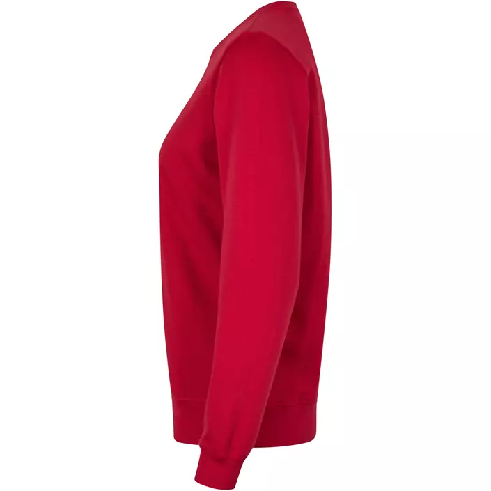 ID Bio Damen Sweatshirt, Rot, large image number 2