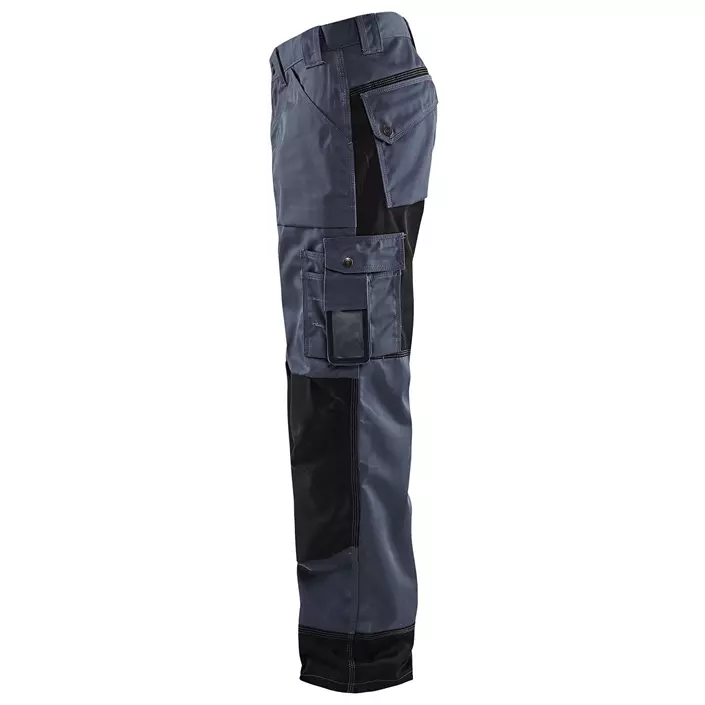 Blåkläder work trousers, Grey/Black, large image number 3