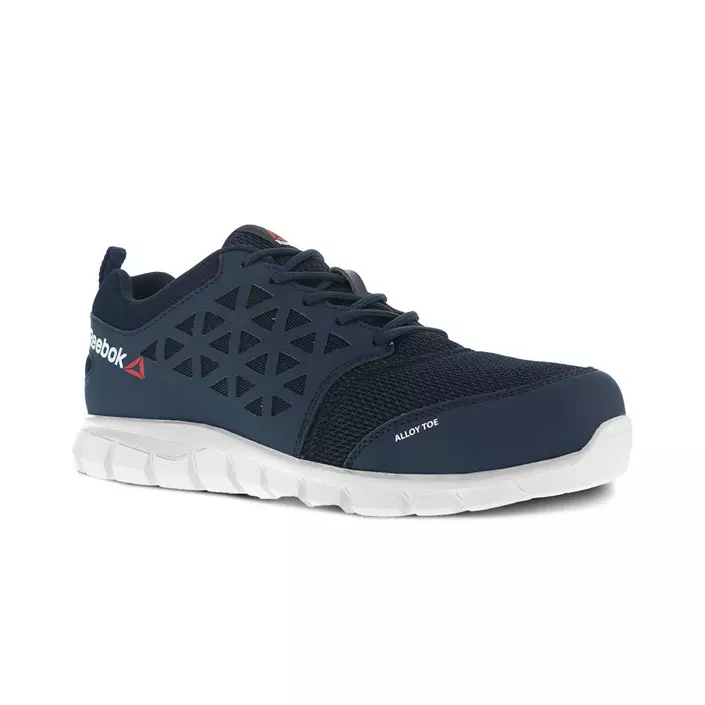 Reebok Blue Oxford safety shoes S1P, Navy, large image number 0