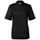 Segers women's short sleeved chefs jacket, Black, Black, swatch