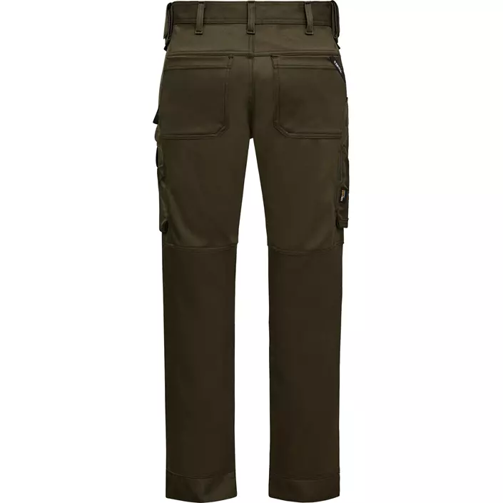 Engel X-treme work trousers, Forest green, large image number 1