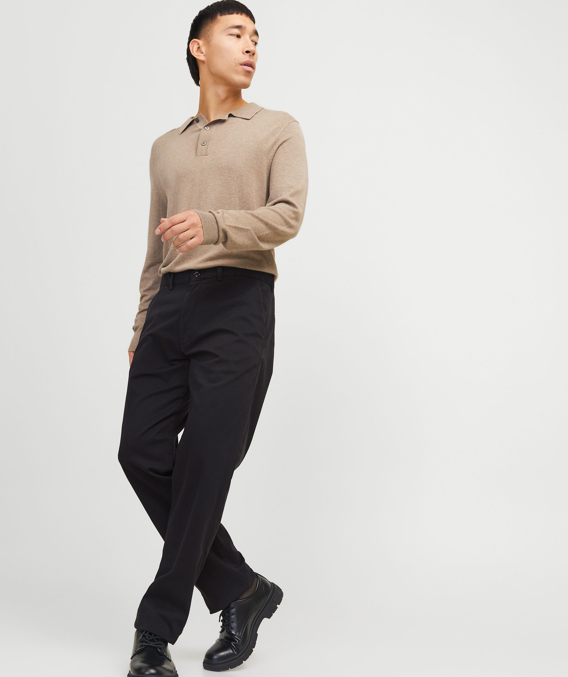 Jack & Jones JPSTKANE BARRET Chinos, Black, large image number 7